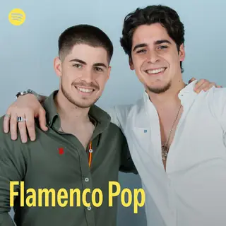 Portada de la lista «Flamenco Pop» de Spotify con Kike & Manu, en la captura que publicó Kike & Manu en Instagram (enero de 2025)